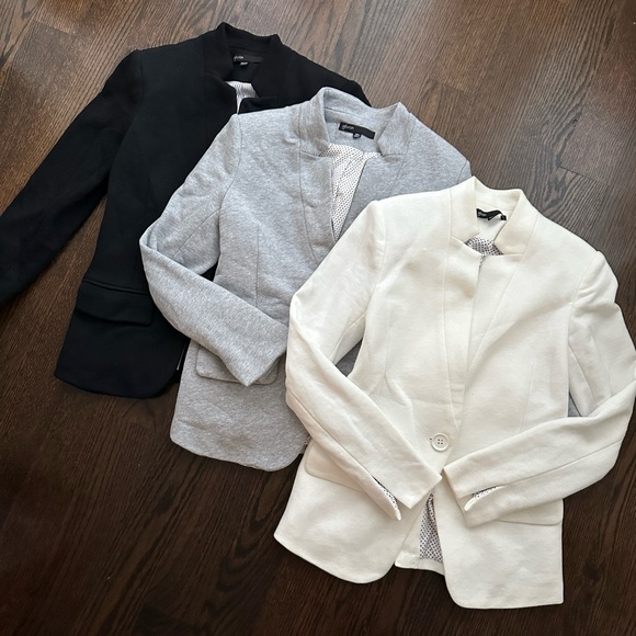 3 Gibson knit blazers xxs petite / Xs - Picture 2 of 9